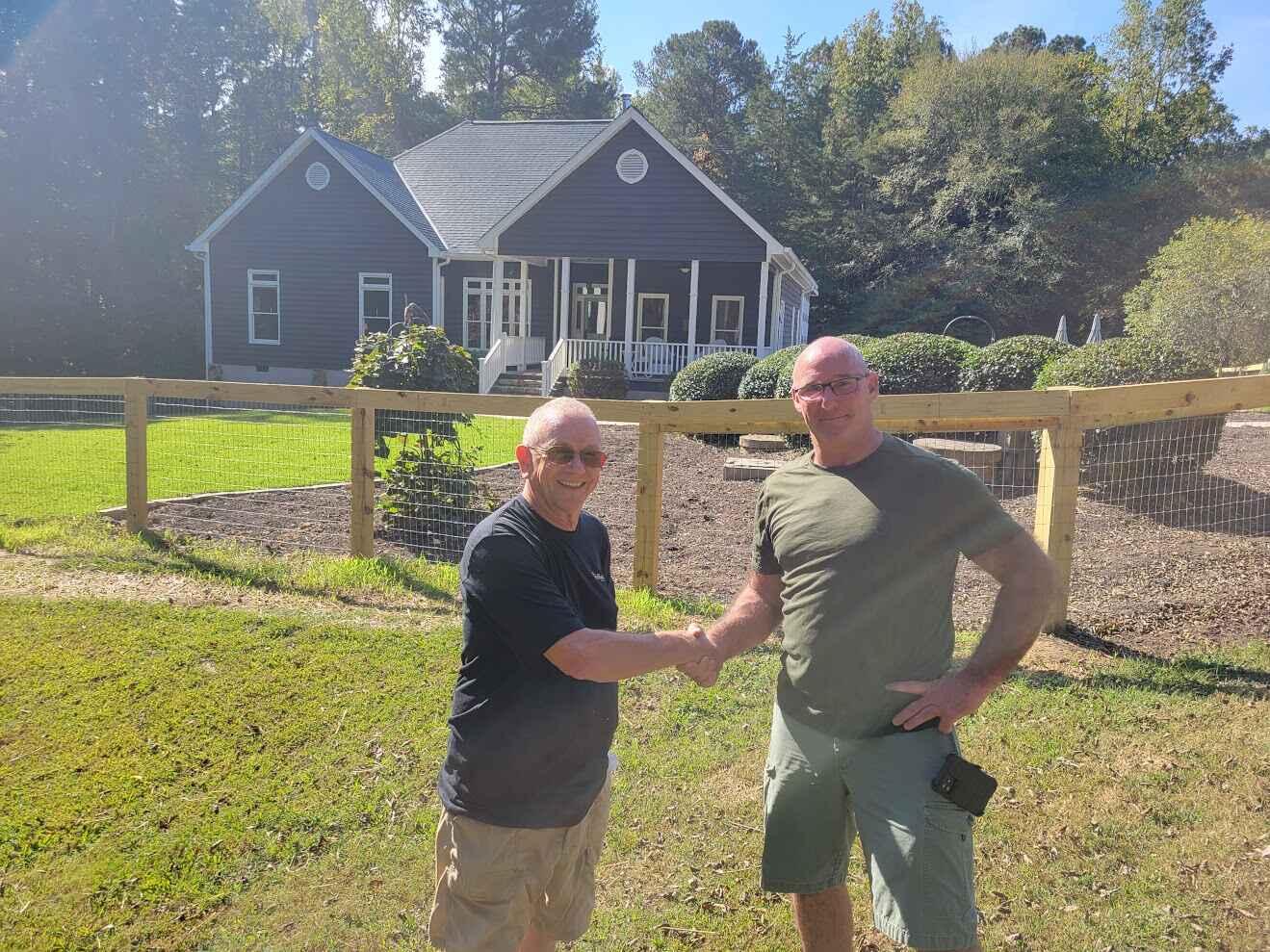 Faircloth Roofing customer