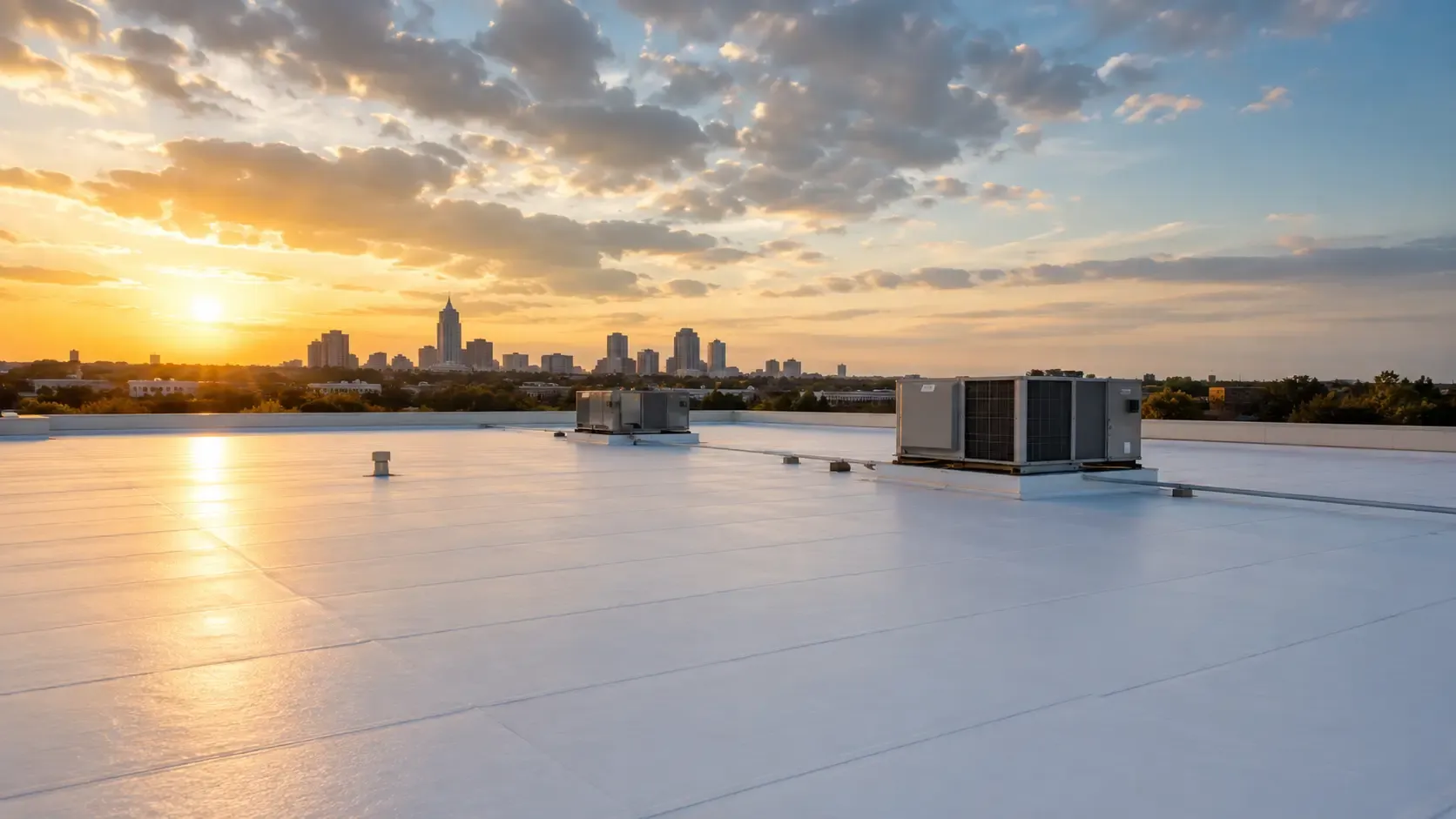 Commercial roof assessment in Bailey NC