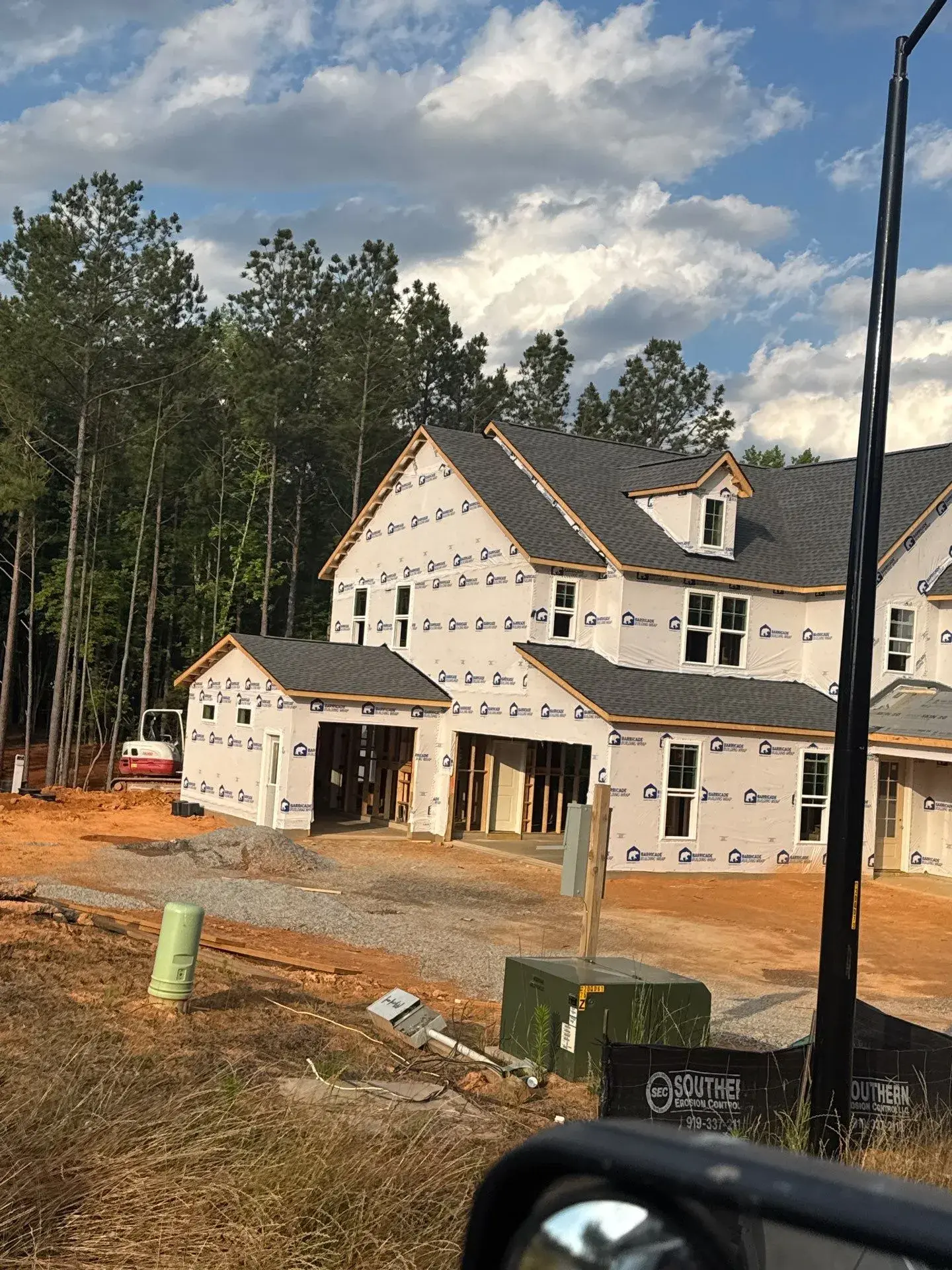 Shingle roof installation in Raleigh NC