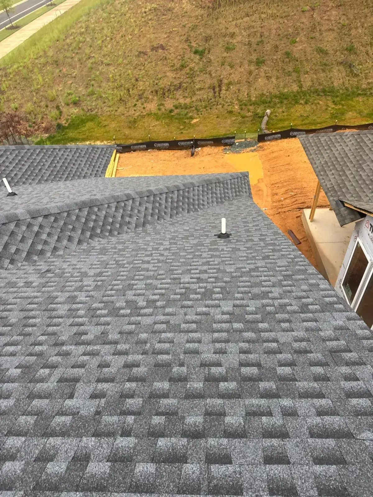New construction shingle roof in Raleigh NC