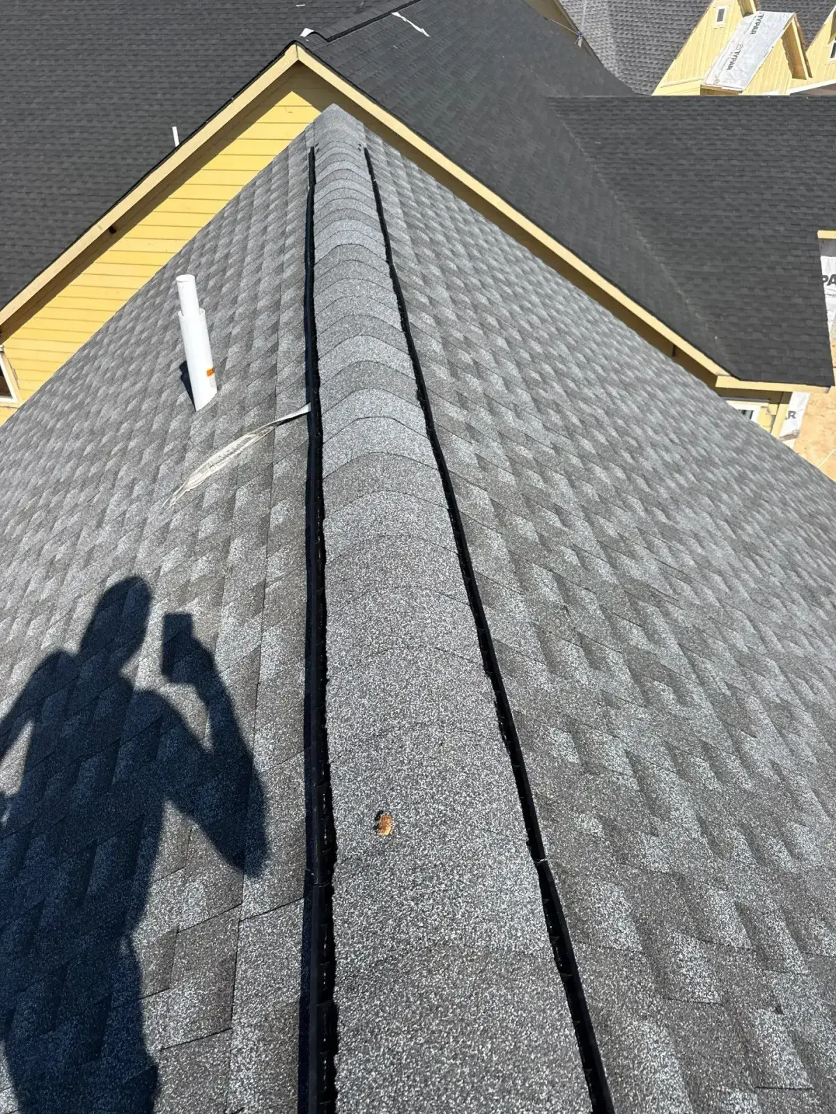New construction shingle roof in Raleigh NC
