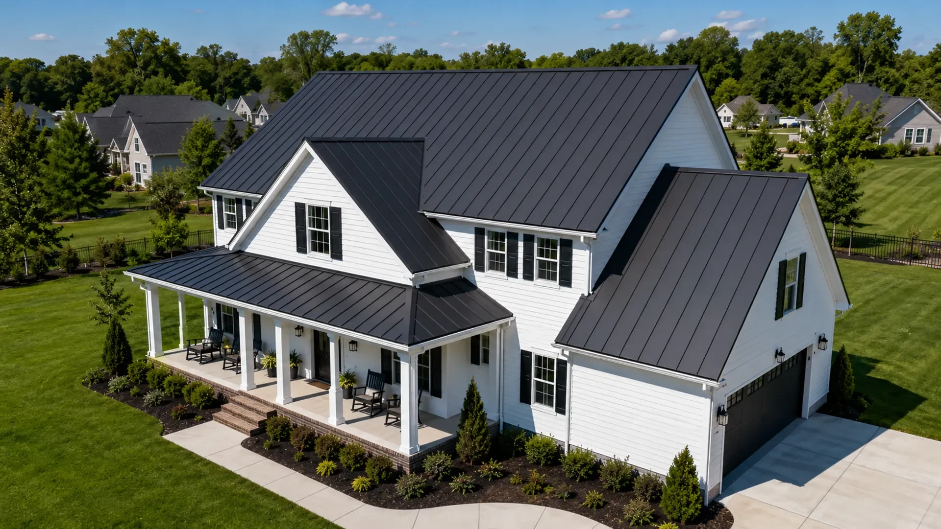 Metal roof installation in Pine Level NC