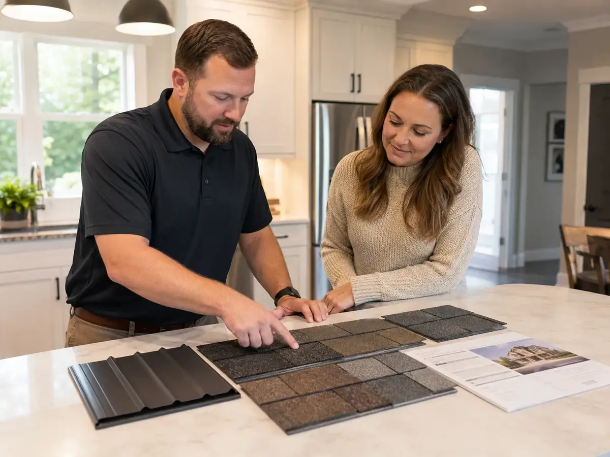 Roofing material selection for North Carolina homes