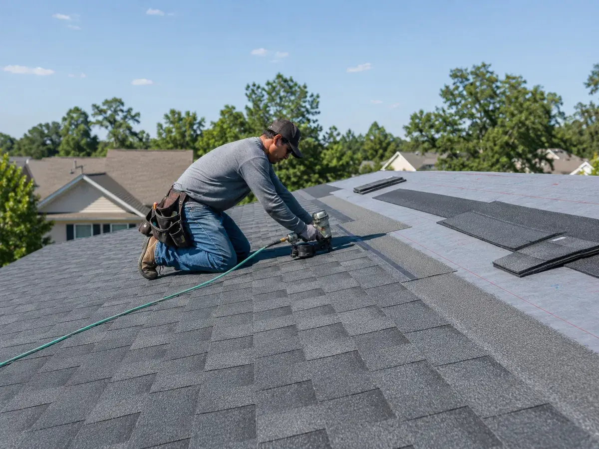 Professional shingle installation in Raleigh NC