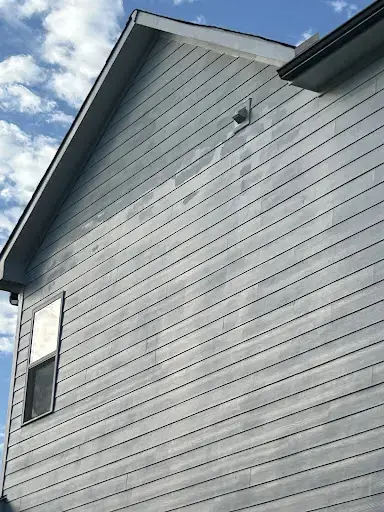Hardie board siding closeup detail in Raleigh NC
