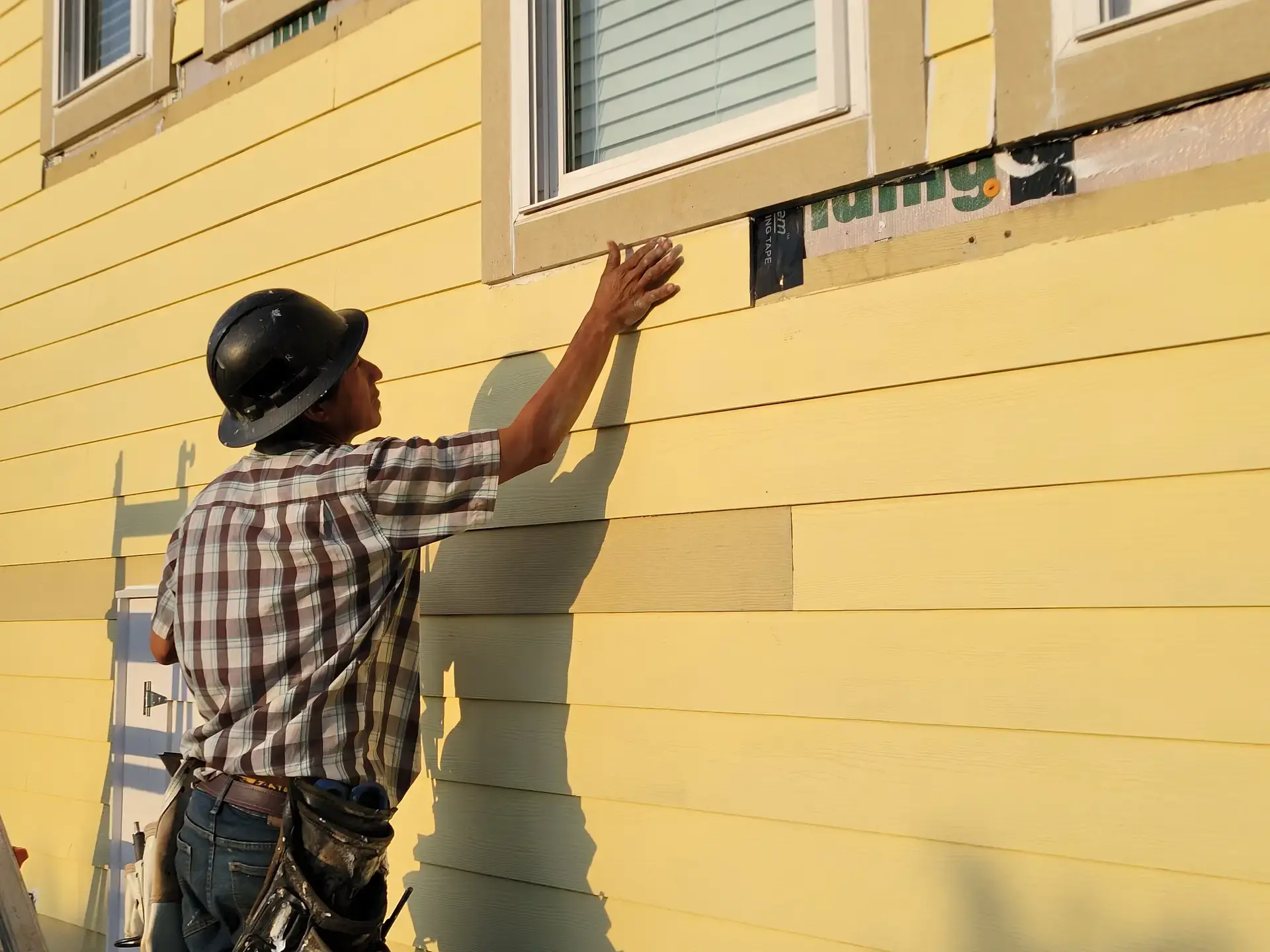 Siding installation in Zebulon NC