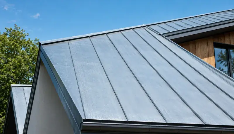 Zinc roofing in Eagle Rock NC